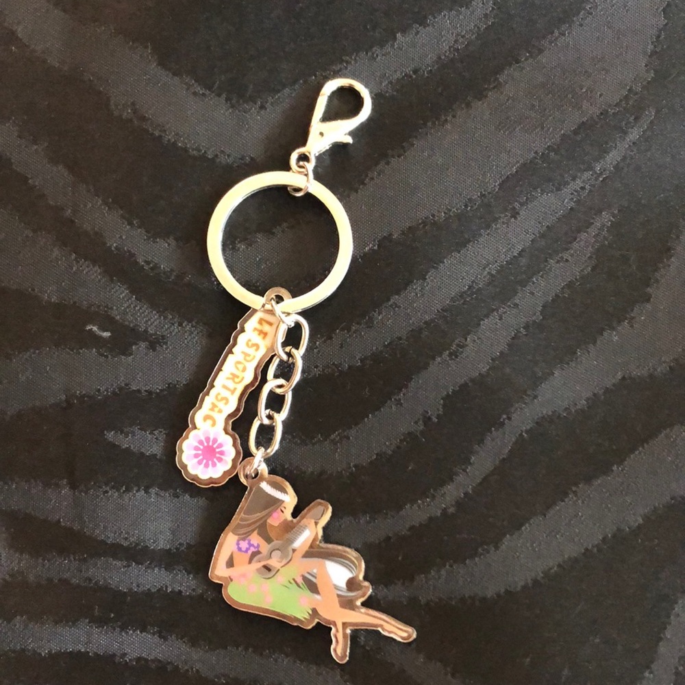 LeSportsac Hawaiian Ukulele Keychain